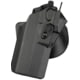 Open Box, Dealer Demo, Safariland 7378RDS 7TS ALS Concealment Paddle &amp; Belt Loop Combo Holster, SIG Sauer P320 RX, Streamlight TLR-7, Left, STX Plain, Black, 7378RDS-45027-412