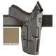 Safariland 7390 7TS ALS Mid Ride Duty Holsters, Smith &amp; Wesson M&amp;P 9 4.25in/Smith &amp; Wesson M&amp;P 40 4.25in, Right Hand, STX, Flat Dark Earth, 7390-219-551