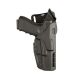 SafariLand 7395 Low Ride Duty Holster, Smith &amp; Wesson M&amp;P 9 4.25in/Smith &amp; Wesson M&amp;P 40 4.25in, Left Hand, Plain, Black, 7395-219-412