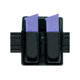 Safariland 75 Double Mag Pouch Without Flaps - STX Hi-Gloss Black, Ambidextrous