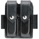 Safariland 77 Double Handgun Magazine Pouch - Basketweave Hi Gloss Black, Ambidextrous 77-76-98