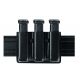 Safariland 775 - Slimline Open Top Triple Magazine Pouch, Black - 1152359