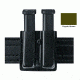 Safariland 79 Slim Open Top Double Mag Pouch, Double Stacked 9mm Mags Gl17, 22, STX Tactical Coyote Brown, Ambi Shroud Mount 79-83-763
