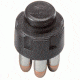 Safariland COMP II Ambidextrous J-K2C .38 Special/.357 Mag Dan Wesson/ S&amp;W/Taurus Speedloader, 6 Round, 1 Pack, Steel, J-K2C