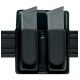 Safariland Double Mag Pouch Open Top Hi-Gloss Black Colt 1911 79-53-9