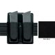 Safariland Double Mag Pouch Open Top Plain Black Colt 1911 79-53-2