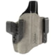 Safariland Incog Glock 19/17 IWB Holster, Large Weapon Mounted Light, Right, Suede, Concealment, Gray, INCOG-0-835-A-2-CX1-61