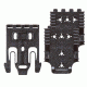 Safariland Quick Locking System Kit Model 4, Locking w/ 2 Receiving Plates, Foliage Green, QUICK-KIT4-54