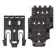 Safariland Quick Locking System Kit Model 4, Locking w/ 2 Receiving Plates, Foliage Green, QUICK-KIT4-54