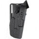 Safariland 7365 7TS ALS/SLS Low-Ride 1.5in. Drop, Level-III Retention Duty Holster, H&amp;K USP 9mm, .40 Compact 3.58in., Plain Black, Right Hand, 7365-291-411