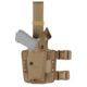 Safariland Model 6004 SLS Drop-Leg Glock Holster, Glock 20/Glock 21, Right Hand, STX, Coyote Brown, 6004-3832-761