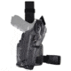Safariland Model 6304RDS-SP10 ALS/SLS Drop Leg Holster, Sig Sauer P320 9mm/.40 Compact w/ITI M3/Streamlight TLR1/SF X300/X300U, Left Hand, STX Plain, Single Strap, Black, 6304RDS-7502-132-SP10