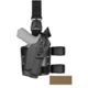 Safariland Model 6305RDS ALS/SLS Drop Leg Holster, Right Hand, STX Plain, FDE Brown, 6305RDS-28329-551