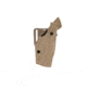 Safariland Model 6360 Als/sls Mid-ride, Level Iii Retention Duty Holster For Cz P10c W/ Light, Flat Dark Earth, 6360-3922-551