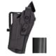 Safariland 6360RDS ALS/SLS Mid-Ride Level-III OWB Belt Holster w/ Right Hand, SIG Sauer P320 X-Carry, Streamlight TLR-7, Right, STX Plain, Black, 6360RDS-75227-411