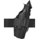 Safariland 6362 ALS/SLS Hi-Ride UBL Level III Retention OWB Duty Holster, Glock 17/Glock 22, Insight Technologies M3, Right, Basketweave, Black, 6362-832-481