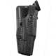Safariland Model 6365 ALS/SLS Low-Ride Level-III Duty Holster, Glock 20/21, Left Hand, STX Basket Weave Black, 6365-383-482