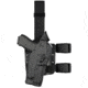Safariland Model 6384RDS-SP10 ALS OMV Drop Leg Holster, S&amp;W M&amp;P 9mm/.40 &amp; M&amp;P 2.0 .40 only w/Sure Fire X300, Left Hand, STX Plain, Single Strap, Drop Flex Adapter, Black, 6384RDS-2192-132-MS25