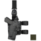 Safariland Model 6384RDS ALS OMV Drop Leg Holster, S&amp;W M&amp;P 9L 5in w/o Thumb Safety w/SF X200/X300, Left Hand, Cordura, No Thumb Safety, Double Strap, Ranger Green, 6384RDS-8192-732