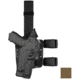 Safariland Model 6384RDS ALS OMV Drop Leg Holster, S&amp;W M&amp;P 9L 5in w/o Thumb Safety w/SF X200/X300, Left Hand, Cordura, No Thumb Safety, Double Strap, Coyote Brown, 6384RDS-8192-742