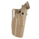 Safariland 7280 7TS SLS Mid-Ride Level II Retention Duty Holster, Glock 34/35, TRL-1HL, Right, Plain FDE Brown, 7280-6835-551