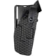 Safariland 7365 7TS ALS/SLS Low-Ride Level III Retention OWB Duty Holster, Smith &amp; Wesson M&amp;P 2.0 9 w/ Light, Right, Basketweave, Black, 1202890