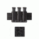 Safariland Model 775 Slim Triple Mag Pouch, Open Top, B/W, Fits Glock 17/22 775-83-4