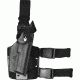 Safariland 6005 SLS Quick Release Thigh Holster, STX TAC Black, Right Hand - H&amp;K HK 45 - 393-121 