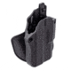 Safariland Solis ALS Concealment Nylon OWB Belt Holster, Glock 43X/48MOS w/Compact Light, Paddle, Left, Black, 1334113