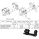 Sako Sako Trg Optilock Scope Mount 3 Ring 30mm Diameter Med 3738mm Height Phosphate 30 Moa S151f917