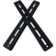 Salmon River Solutions SRS 10in Arca Tactical Rail, Black, 1119