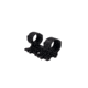 Samson DMR 1 inch Scope Mount Rings w/20 MOA Bias, 0 inch Offset, Black, 03-00086-01
