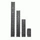 Samson Evolution Keymod 2 Rails Kit 2'' 6061-T6 Anodized Alum Blk, 04-02010-01
