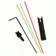 Samson SIGHTLINK Fiber Optic Front Sight Post - includes everything shown