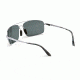 Maui Jim Sandalwood Sunglasses w/ Silver Frame and Neutral Grey Lenses - 217-17, Back View