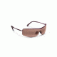 Maui Jim Sandbar Sunglasses w/ Burgundy Frame and Maui Rose Lenses - R511-07, Quarter View