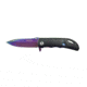 Sarge Joker Rainbow TiN-Coated Swift Assist Folder Knife 2-3/4in Blade, SK-821