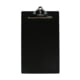 Saunders Legal Size Aluminum Clipboard w/Clip, Black, Chrome Clip, 23519
