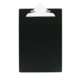 Saunders Legal Size Aluminum Clipboard w/Clip, Black, White Clip, 24519