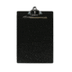 Saunders Letter Size Aluminum Clipboard w/ Clip, Black, Chrome Clip, 23517