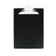 Saunders Letter Size Aluminum Clipboard w/ Clip, Black, White Clip, 24517