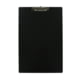 Saunders Tabloid Size Aluminum Clipboard w/Chrome Clip, 11 x 17in, Black, 23540