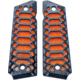 Savage Grips 1911 Grips, Black, Blue, Orange G10 Composite Construction, 3D Machined, 8001BL
