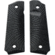 Savage Grips 1911 Grips, G10 Composite Construction, 3D Machined, Design 04, Black, 8004BK