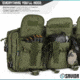 Savior Equipment American Classic Shorty Double Rifle Case, 24in, OD Green, RB-2412DG-V1-OG