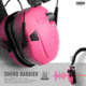 Savior Equipment Apollo Electronic Earmuffs Hearing Protection, Prison Pink, EM-APOLLO-PI