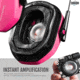 Savior Equipment Apollo Electronic Earmuffs Hearing Protection, Prison Pink, EM-APOLLO-PI
