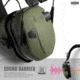 Savior Equipment Apollo Electronic Sound Suppressor, OD Green, Collapsed: 5.5 x 5.5 x 4, EM-APOLLO-OG