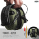 Savior Equipment Apollo Electronic Sound Suppressor, OD Green, Collapsed: 5.5 x 5.5 x 4, EM-APOLLO-OG