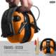Savior Equipment Apollo Electronic Sound Suppressor, Orange, Collapsed: 5.5 x 5.5 x 4, EM-APOLLO-AN